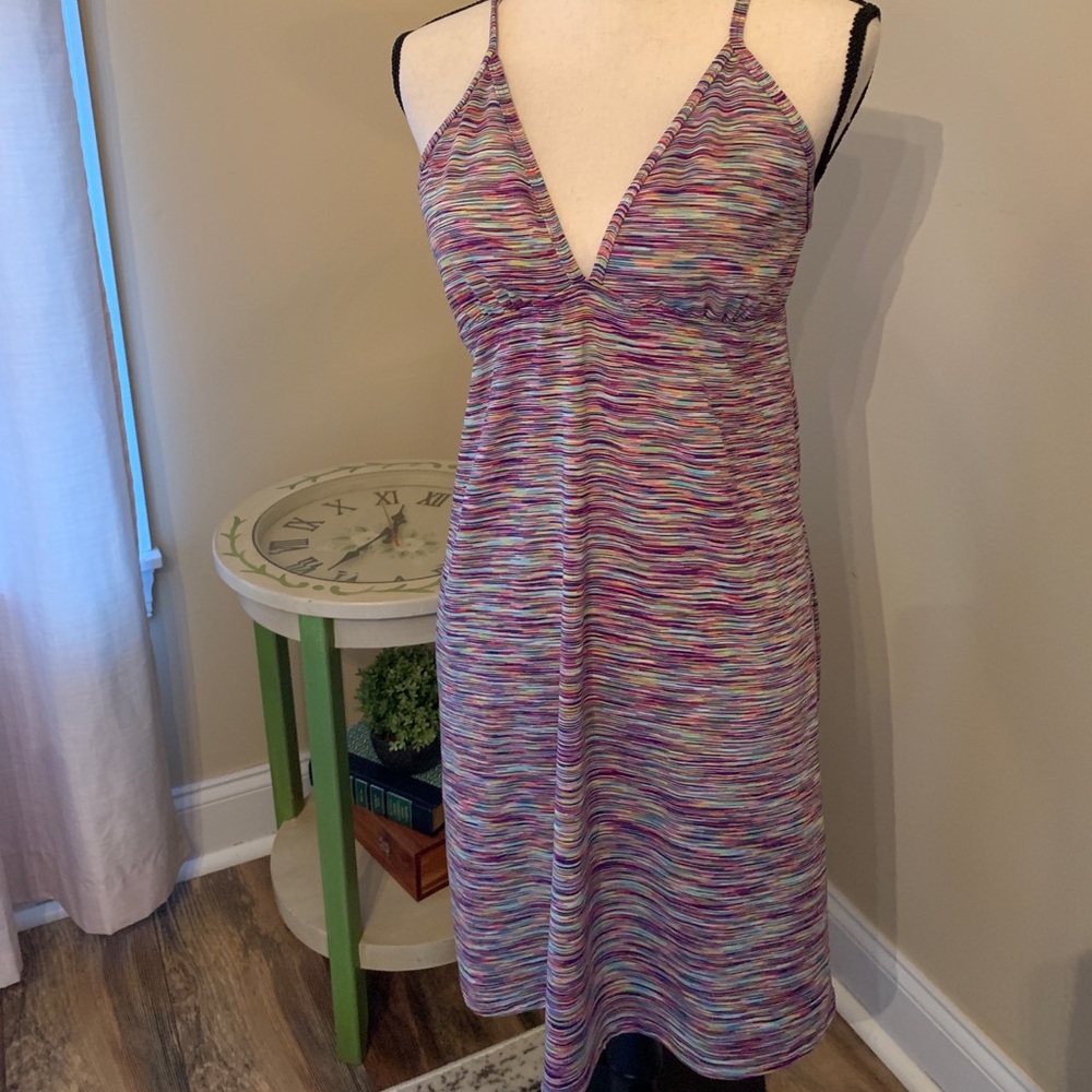 Athleta Space Dye Swim Dress, Sz L